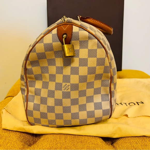Louis Vuitton Speedy 35 Damier Azur - Picture 4 of 16